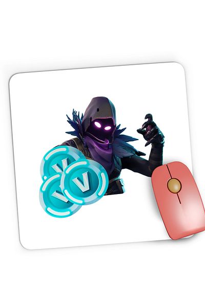 OEM Mousepad Gaming Raven Epic Fortnite Vbucks, 21x19 cm
