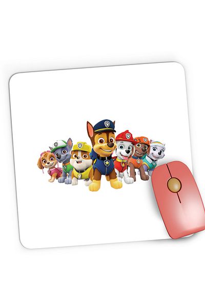 OEM Mousepad Gaming Paw Patrol All Team Gang Crew Game, 21x19 cm