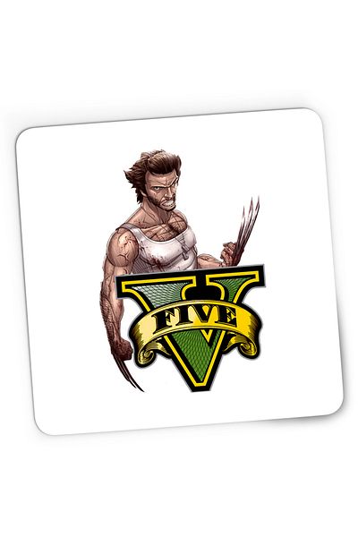 OEM Mousepad Gaming Wolverine GTA Brawl Stars Army XMan, 21x19 cm