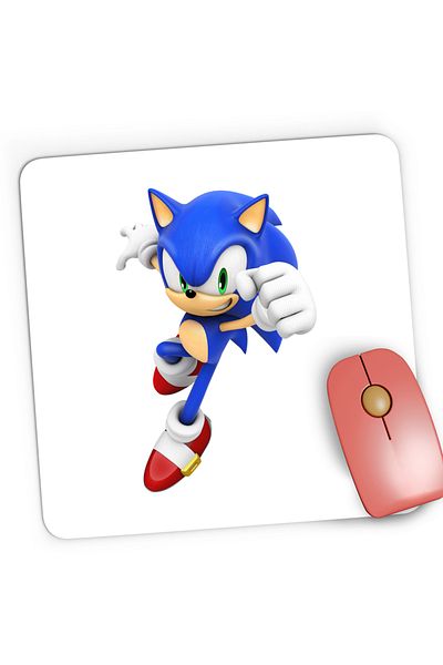 OEM Mousepad Gaming Sonic the Hedgehog Sprinter Atlet, 21x19 cm