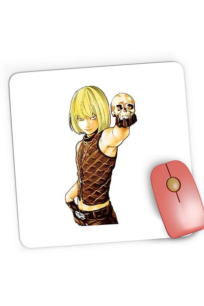 OEM Mousepad Gaming Death Note Mello Near Anime Skull, 21x19 cm