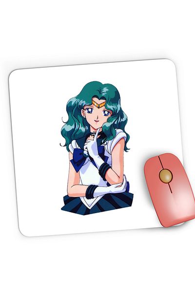 OEM Mousepad Gaming Sailor Moon Neptun Girl Cartoon, 21x19 cm