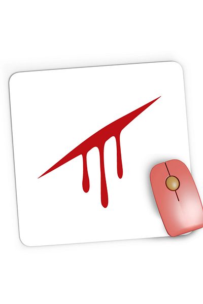 OEM Mousepad Gaming Age of Empires Horror Blood Halloween Killer, 21x19 cm