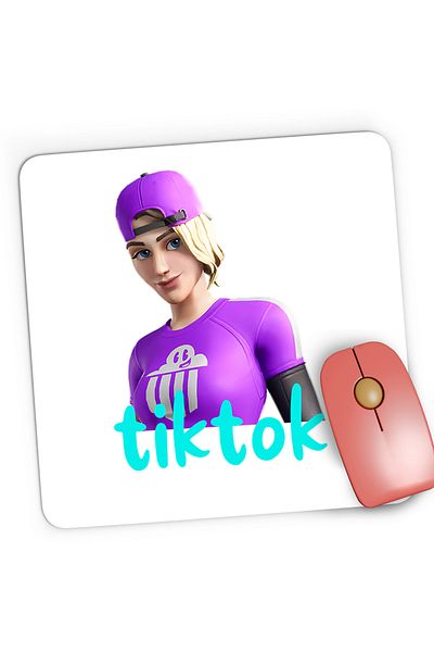 OEM Mousepad Gaming Branded Brigadier Fortnite Tiktok, 21x19 cm