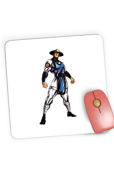 OEM Mousepad Gaming Mortal Kombat Raiden Scorpion SuperHero Forever, 21x19 cm