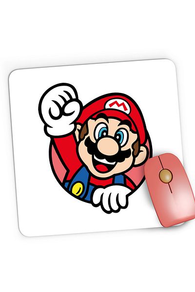 OEM Mousepad Gaming uper Mario Bros Game Master Roblox, 21x19 cm