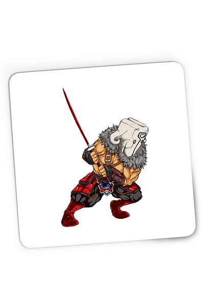 OEM Dota 2 Juggernaut Hero Samurai Katana Dota2 Gaming Mousepad, 21x19 cm