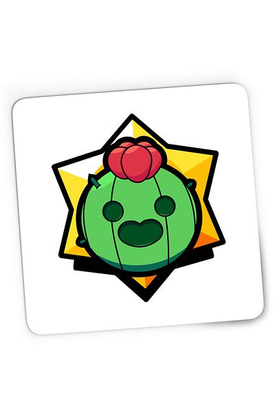 OEM Mousepad Gaming Brawl Stars Spike Head Play, 21x19 cm