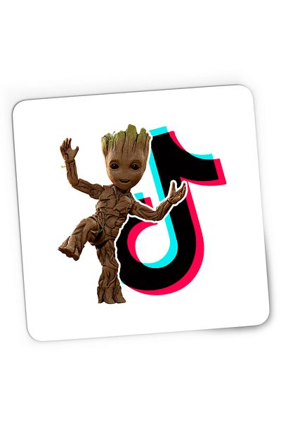 OEM Mousepad Gaming Baby Groot Tiktok Creator Star, 21x19 cm