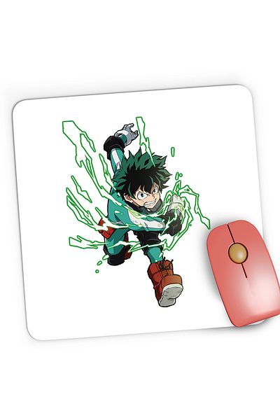OEM Mousepad Gaming Hero Academia Deku Cartoon Manga Anime, 21x19 cm