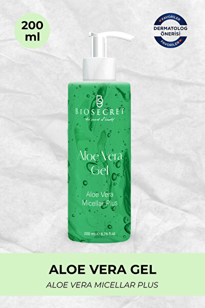 Makyaj Temizleme Jeli Aloe Vera Gel Micellar Plus 200ml Bio154