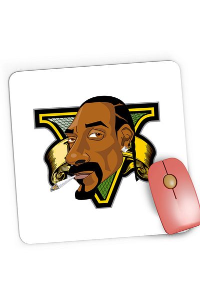 OEM Mousepad Gaming Grand Theft Auto Snoop Dogg GTA, 21x19 cm