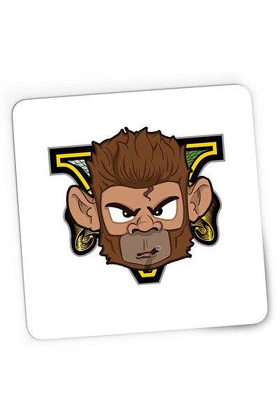 OEM Mousepad Gaming Pogo Face GTA 5, 21x19 cm