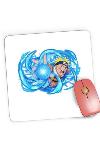 OEM Mousepad Gaming Naruto Uzumaki Power Magic Storm, 21x19 cm