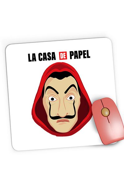 OEM Mousepad Gaming La Casa de Papel Bella Ciao, 21x19 cm