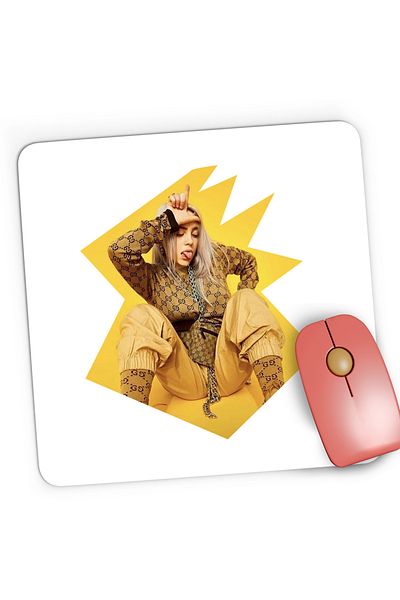 OEM Mousepad Gaming Billie Eilish Fortnite Take The L, 21x19 cm