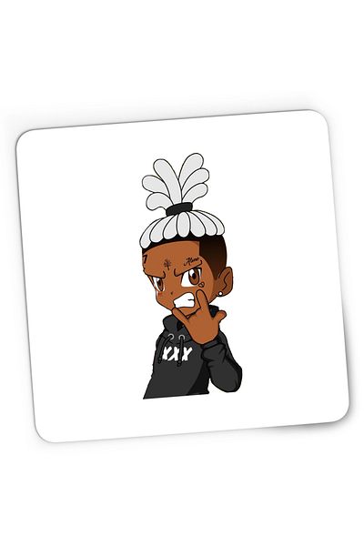 OEM Mousepad Gaming XXXTentacion Rap, 21x19 cm