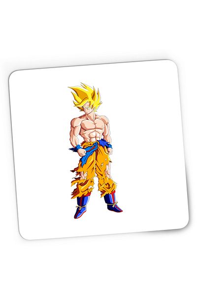 OEM Mousepad Gaming Son Goku Dragon Ball Samurai Japan, 21x19 cm