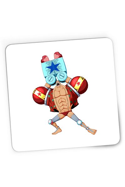 OEM Mousepad Gaming One Piece Cyborg Frankie Unlimited Red One, 21x19 cm