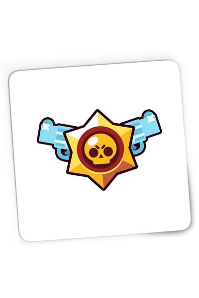 OEM Mousepad Gaming Brawl Stars Play CSGO, 21x19 cm
