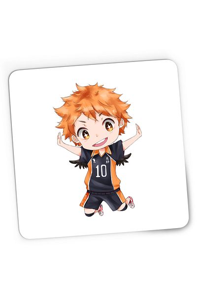 OEM Mousepad Gaming Haikyuu Hinata Chibi Volleyball Game Haikyu!!, 21x19 cm