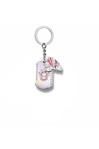 Herşey Nota Shihouin Yoruichi Bankai Black Dual Keychain |   Bleach Anime Themed Unisex Accessory