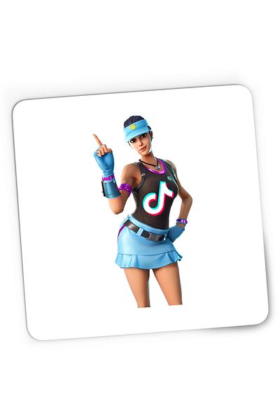 OEM Mousepad Gaming Volley Girl Fortnite Tiktok, 21x19 cm