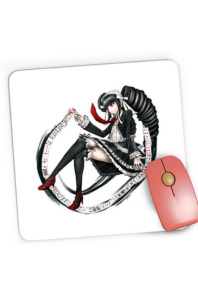 OEM Danganronpa Celestia Ludenberg Ultimate Gambler Gaming Mousepad, 21x19 cm
