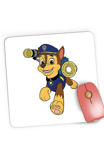 OEM Mousepad Gaming Paw Patrol Cartoon Puppy Dog Policeman, 21x19 cm