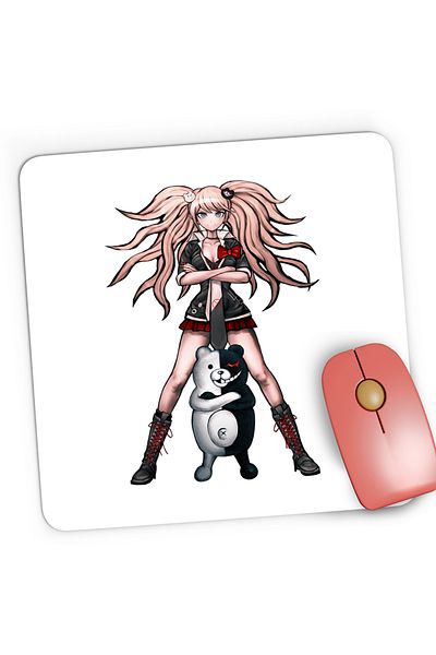 OEM Mousepad Gaming Junko Enoshima Danganronpa Master Killer, 21x19 cm