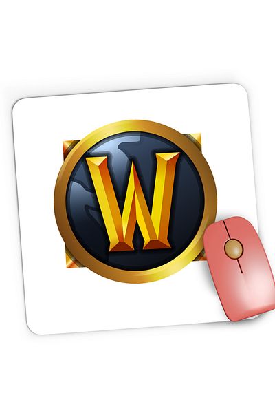OEM Mousepad Gaming Batle for Azeroth World of Warcraft WoW, 21x19 cm