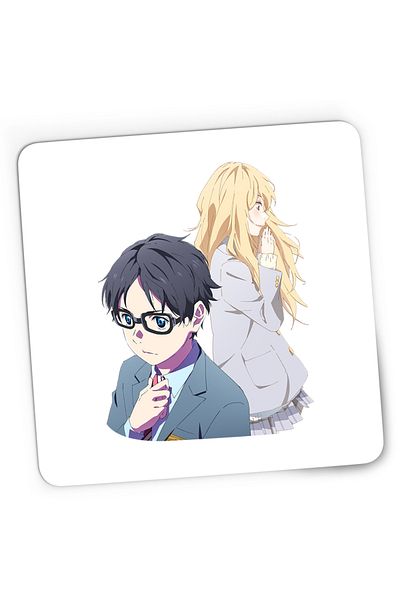 OEM Mousepad Gaming Your Lie in April Kousei Pianist Pian, 21x19 cm