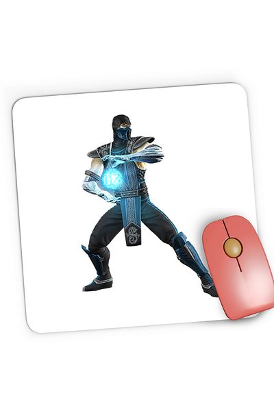 OEM Mousepad Gaming Mortal Kombat Blue Magic Gamer World, 21x19 cm