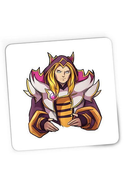 OEM Mousepad Gaming Dota 2 Invoker Cartoon Chibi Fan Art, 21x19 cm