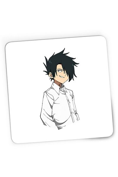 OEM Mousepad Gaming The Promised Neverland Ray Fantasy Anime Manga, 21x19 cm