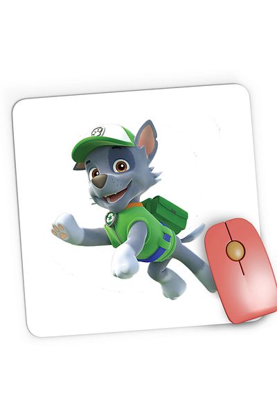 OEM Mousepad Gaming Paw Patrol Rocky Mechanic Service Puppy, 21x19 cm