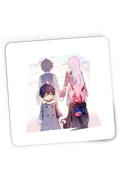 OEM Mousepad Gaming Darling in the FranXX DarliFra Ending, 21x19 cm