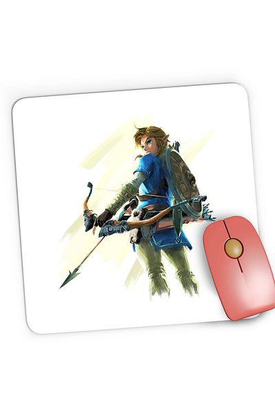 OEM Mousepad Gaming Legend of Zelda Arcas Link Minecraft, 21x19 cm