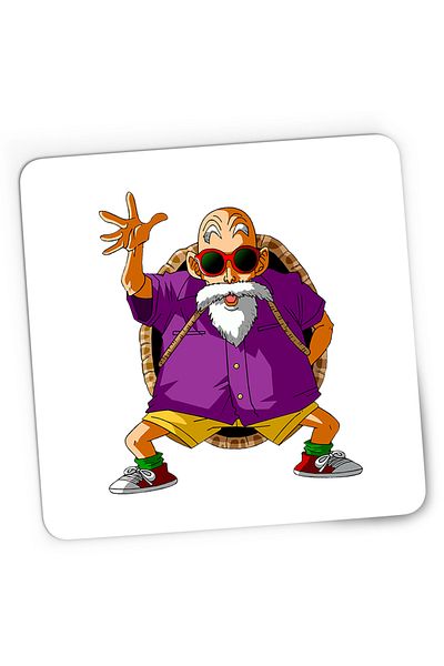OEM Dragon Ball Z Master Booty Grandpa Trainer Gaming Mousepad, 21x19 cm