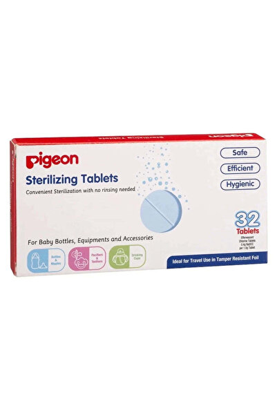Pigeon 12900 Sterilizing Tabs 32s