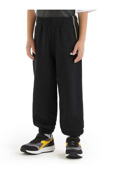 Diadora JUNIOR JOGGER PANT SUPERHEROES - BLACK