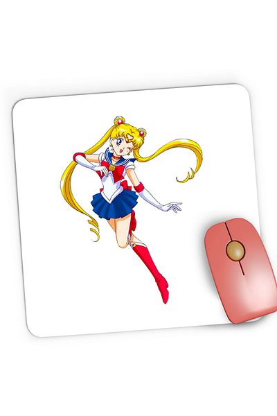 OEM Mousepad Gaming Usagi Tsukino Sailor Moon Lider Anime, 21x19 cm