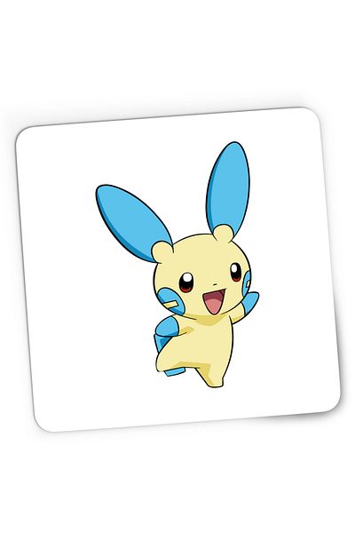 OEM Mousepad Gaming Pokemon Minun Legend Game Sword, 21x19 cm