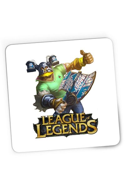 OEM Mousepad Gaming League of Legends Olaf LoL eSport Gaming, 21x19 cm