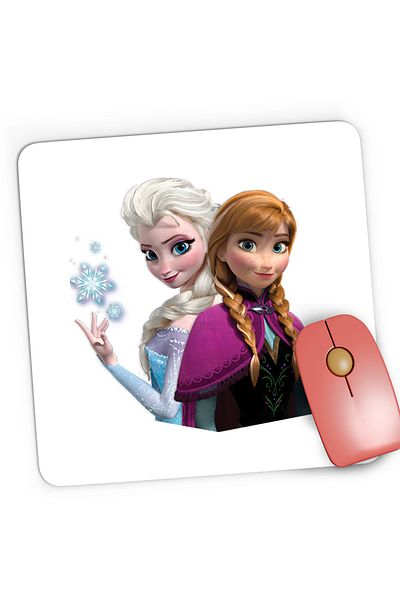 OEM Mousepad Gaming Disney Frozen Sisters Elsa Anna Princesses, 21x19 cm
