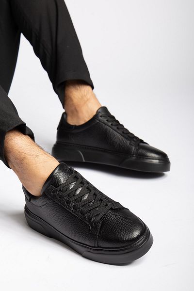 maximoda Genuine Leather, Thick High Sole, Stitched, Inner Outer Leather Men's Shoes
