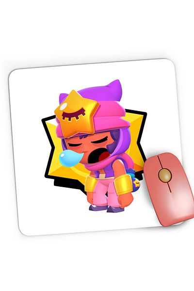 OEM Mousepad Gaming Sandy Brawl Stars, 21x19 cm