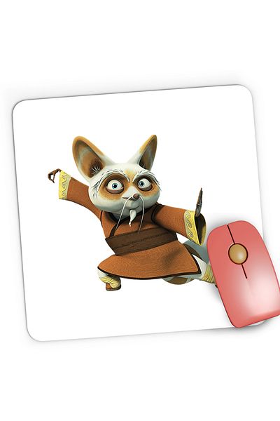 OEM Mousepad Gaming Master Shifu Kung Fu Panda Instructor Sensei, 21x19 cm