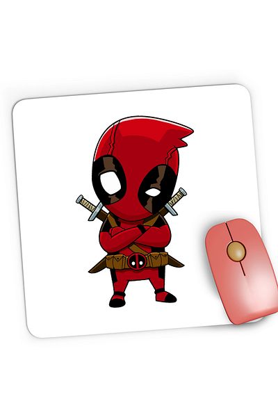 OEM Mousepad Gaming Deadpool Baby Arte Martiale, 21x19 cm