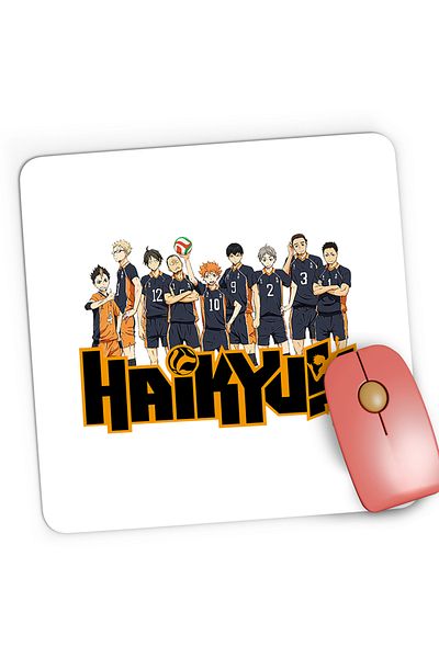OEM Mousepad Gaming Haikyuu Hyuga Anime Haikyu!! Volei Team, 21x19 cm